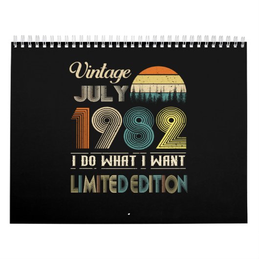  juli 1982 Wat ik wil Limited Edition Kalender (Hoes)
