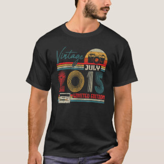  juli 2015 7e verjaardagskleding 7 jaar oud t-shirt