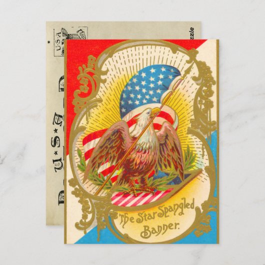  juli 4e Briefkaart (Voorkant / Achterkant)