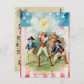  juli 4e Briefkaart (Voorkant / Achterkant)