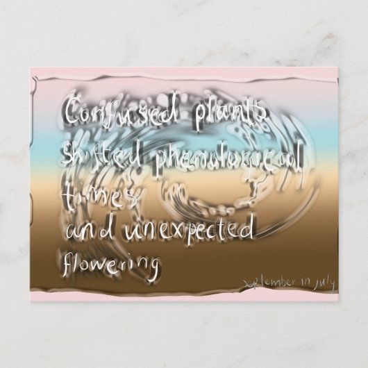 juli briefkaart (Voorkant)