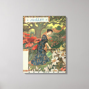 Juli Canvas Afdruk