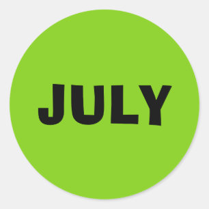 Juli en Lib Yellow Green Sticker van Janz