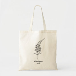 Juli Geboortebloem | Larkspur Tote Bag