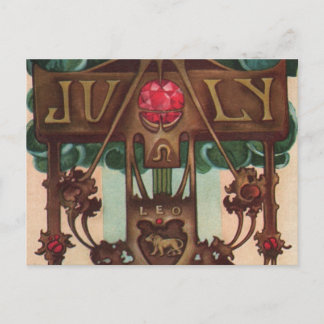 Juli - Leo Briefkaart