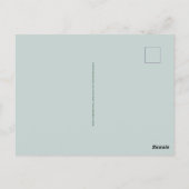 Juli maand bomen voor Apple Elm Briefkaart (Achterkant)