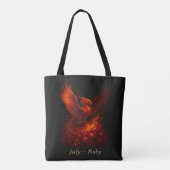 Juli Ruby – Phoenix & Fiery Birthstone Draagtas (Achterkant)