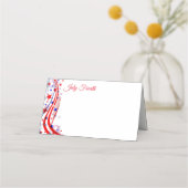 Juli Vierde Naam Plaats Kaart (Voorkant)