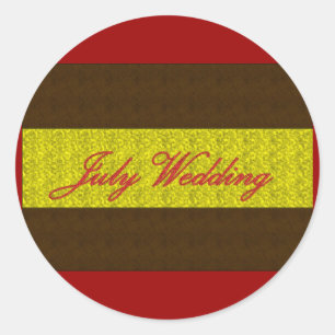 "Juli Wedding" Elegant Sticker