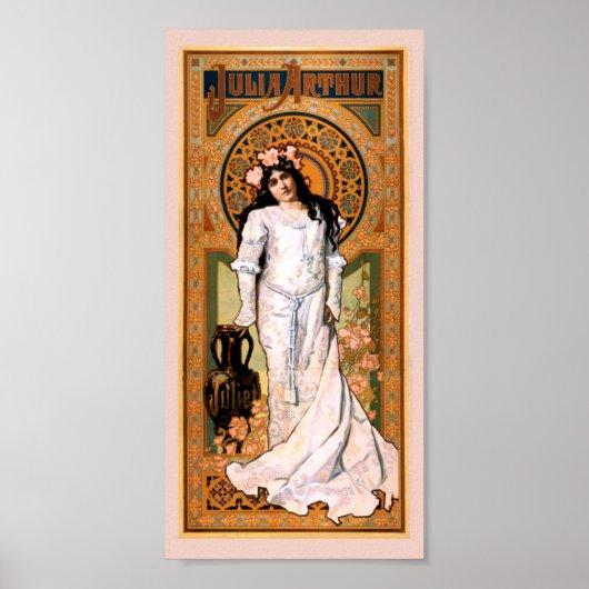 Julia Arthur Poster vintage (Devant)