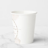 JULIA Boho Bloemen & Prosecco Bruidsfeest Papieren Bekers (Links)