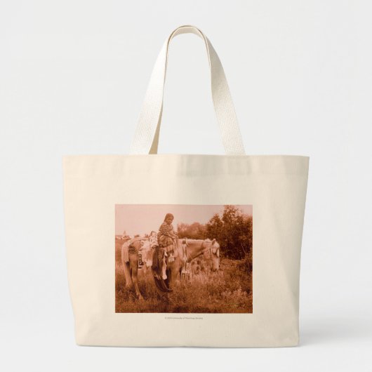 Julia - Crow Woman Grote Tote Bag (Voorkant)