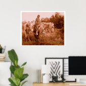 Julia - Crow Woman Poster (Thuiskantoor)