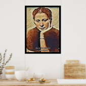 Julia De Burgos Poster vintage (Cuisine)
