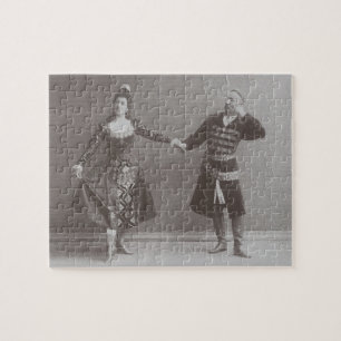 Julia en Felix Kschessinsky in de mazu Legpuzzel