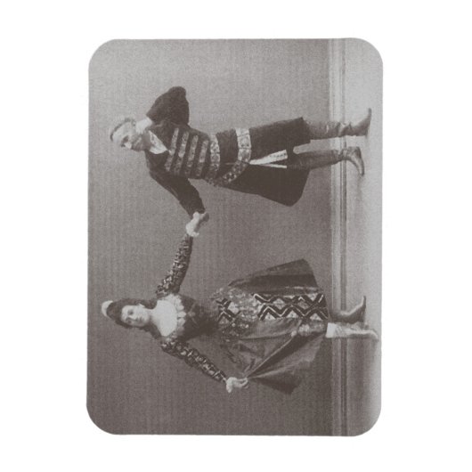 Julia en Felix Kschessinsky in de mazu Magneet (Verticaal)