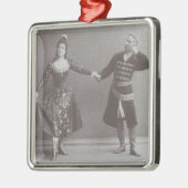 Julia en Felix Kschessinsky in de mazu Metalen Ornament (Links)