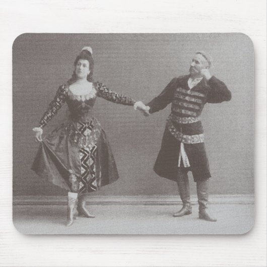 Julia en Felix Kschessinsky in de mazu Muismat (Voorkant)