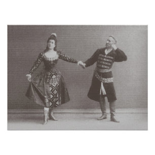 Julia en Felix Kschessinsky in de mazu Perfect Poster