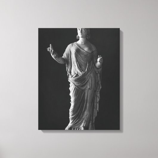 Julia Mamaea moeder van Emperor Severus Alexander Canvas Afdruk (Voorkant)