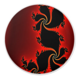 Julia Mandelbrot Abstract Fractal Art I Keramische Knop