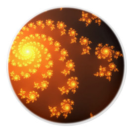 Julia Mandelbrot Abstracte Fractal Art Keramische Knop