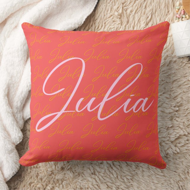 Julia Name Design Pattern Kussen (Deken)