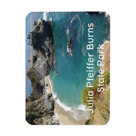 Julia Pfeiffer Burns State Park Magnet (Vertical)