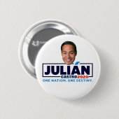 Julian Castro 2020 Ronde Button 5,7 Cm (Voorkant /achterkant)