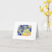 Julian of Norwich quote Kaart (Gele Bloem)