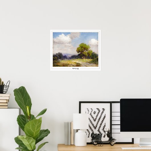 Julian Onderdonk Poster d'art Zedign #11 (Bureau à domicile)