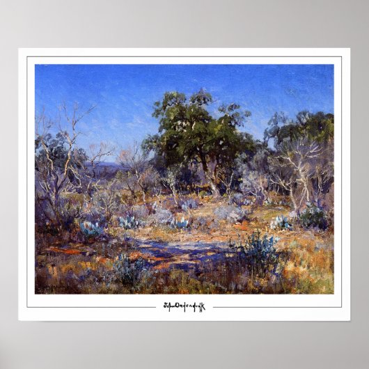 Julian Onderdonk Zedign Affiche d'art #18 (Devant)