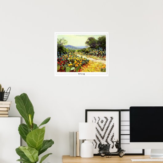 Julian Onderdonk Zedign Art Poster #5 (Thuiskantoor)