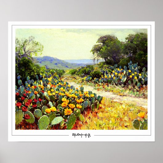 Julian Onderdonk Zedign Poster d'art #5 (Devant)