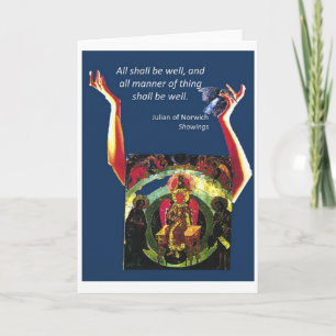 Julian van Norwich Quote Kaart