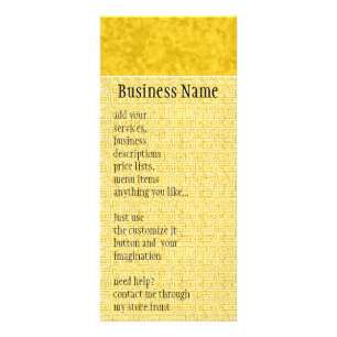 Julianna Rack Card Reclamekaart