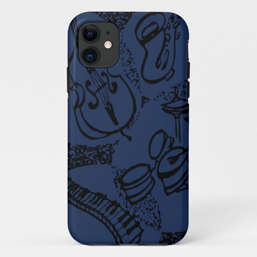 Julians iJazz Theme Case-Mate iPhone Case (Achterkant)