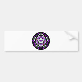 Julia's Crow Pentacle Bumpersticker