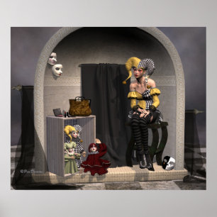 "Julia's Puppet Theatre" - Poster