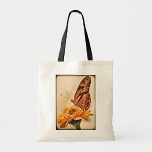 Julie butterfly tote bag