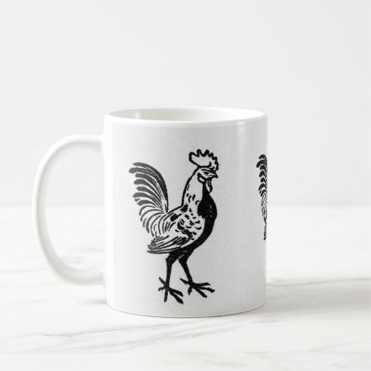 Julie de Graag Rooster Mok (Links)