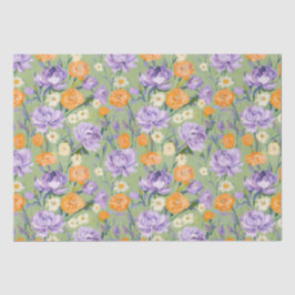 Julie Floral Tissuepapier