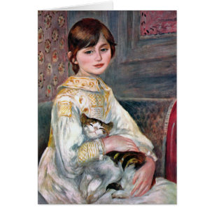 Julie Manet (enfant avec le chat) Renoir