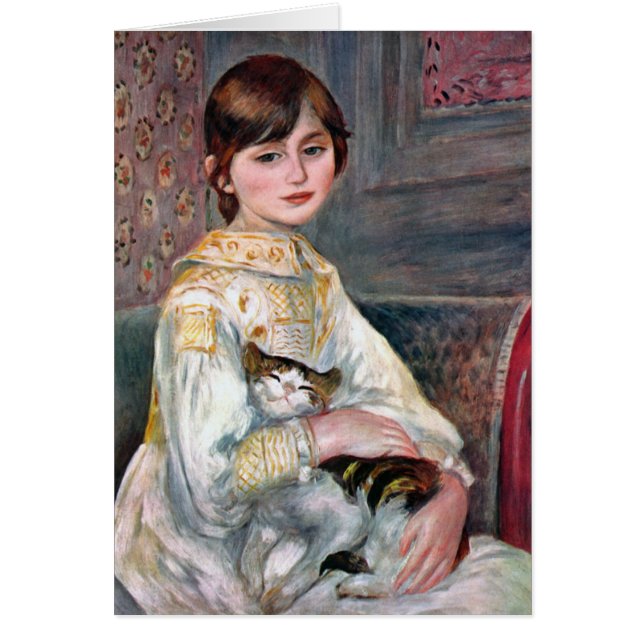 Julie Manet (enfant avec le chat) Renoir (Devant)