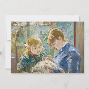 Julie met haar nanny   Berthe Morisot