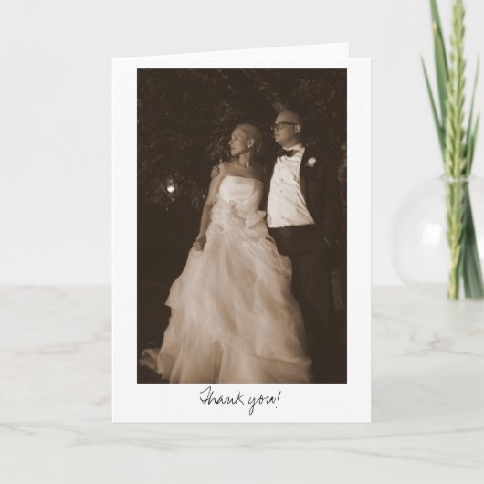 Julie - n Matt épousant 4x6 (sépia) - 335, Merci ! (Devant)