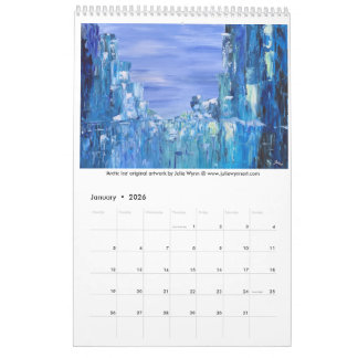 Julie Wynn Nieuwe Kunstkalender 2026 Kalender