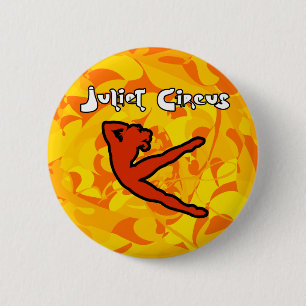 Juliet Circus - BRAND! Ronde Button 5,7 Cm