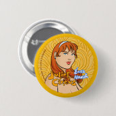 Juliet Circus - Erica Nowak Ronde Button 5,7 Cm (Voorkant /achterkant)