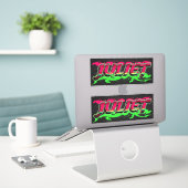 Juliet Prénom Nom Graffiti Autocollants (Ordinateur portable sur le bureau)